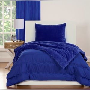 Twin Crayola Plush Comforter Set With Sheets